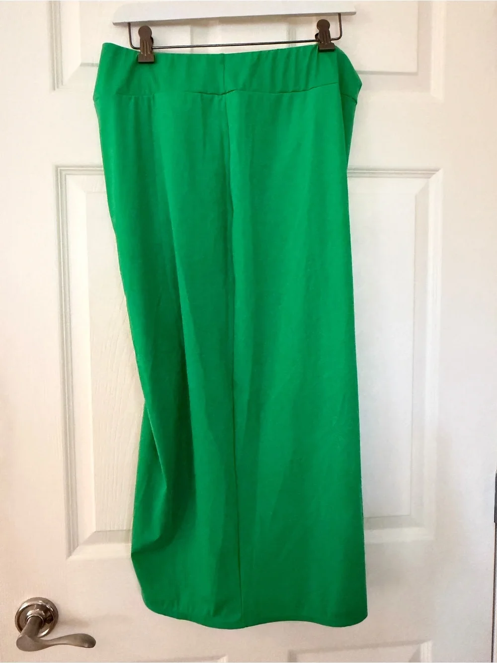 Alex Marie Emerald Green Twist-Front Swim Skirt - Picture 2 of 8